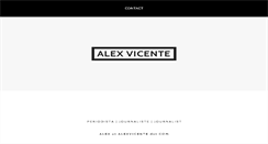 Desktop Screenshot of alexvicente.com